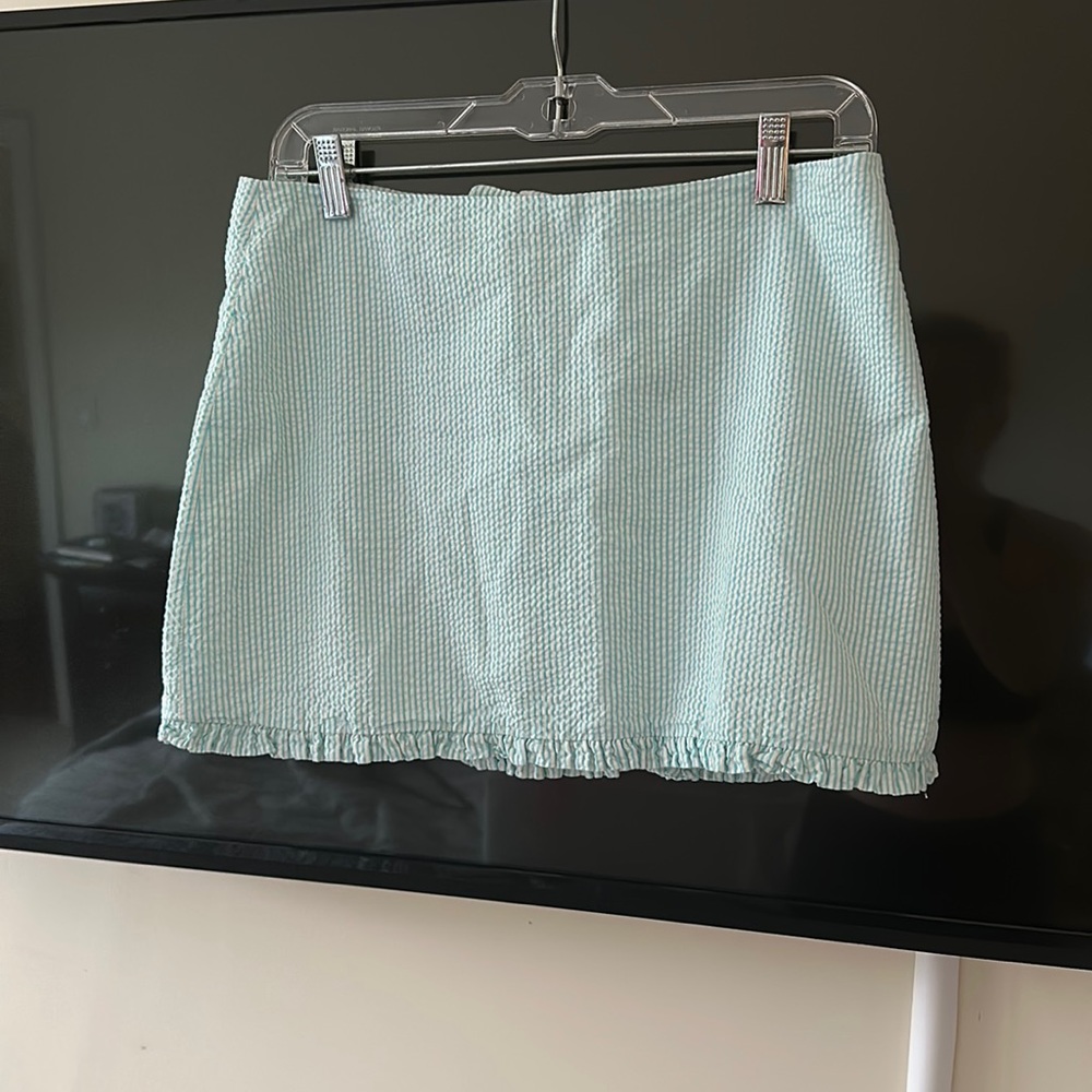 Lilly Pulitzer Seersucker Skirt!